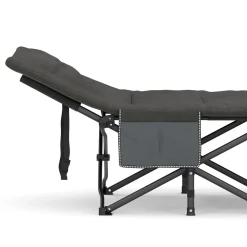Campingbett klappbar GERB 190 x 71 x 35 cm grau