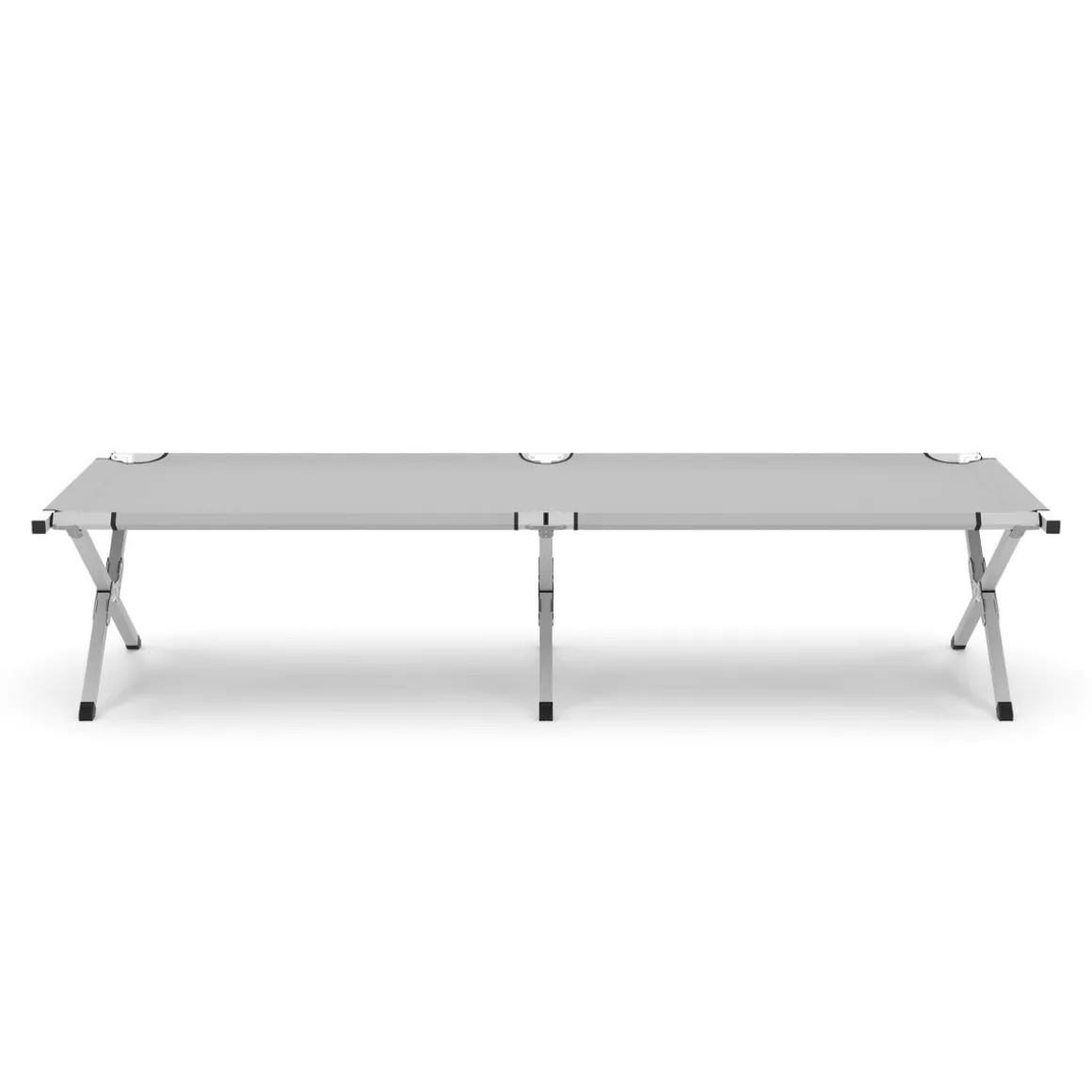 Campingbett klappbar IRIS 210 x 72 x 45 cm grau