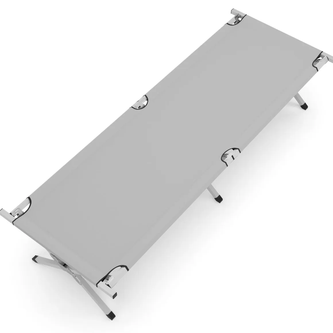 Campingbett klappbar IRIS 210 x 72 x 45 cm grau