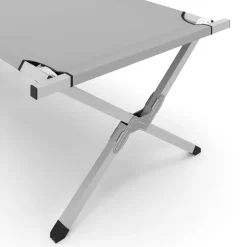 Campingbett klappbar IRIS 210 x 72 x 45 cm grau