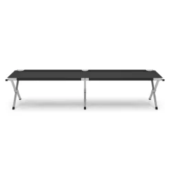 Campingbett klappbar ZEEK 210 x 72 x 45 cm schwarz