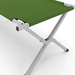 Campingbett klappbar ZEEK 210 x 72 x 45 cm grün