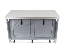 Campingküche grau 97 x 48 x 56.5 cm