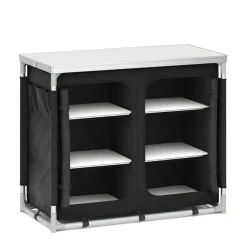 Campingküche schwarz 97 x 48 x 78 cm