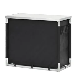 Campingküche schwarz 97 x 48 x 78 cm