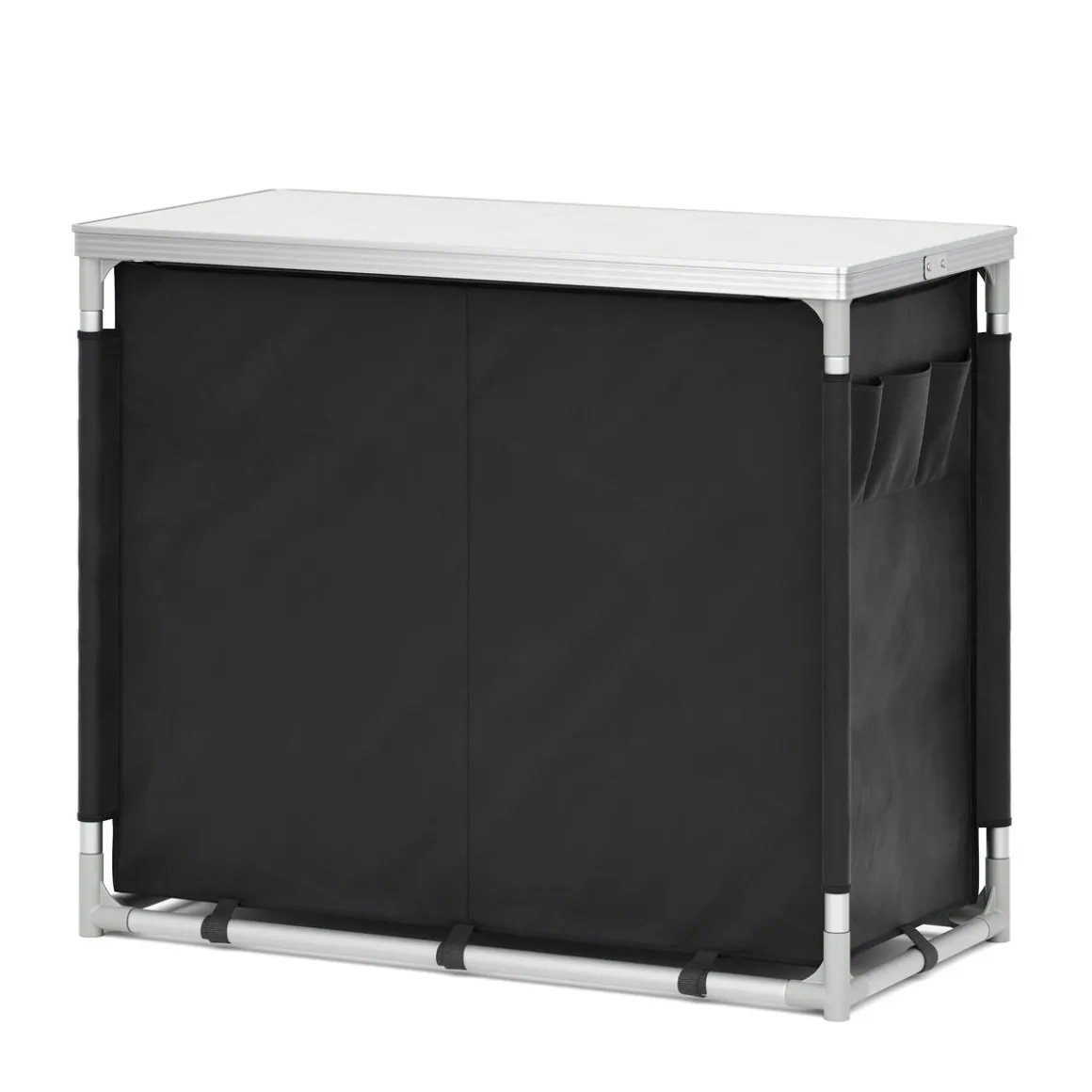 Campingküche schwarz 97 x 48 x 78 cm