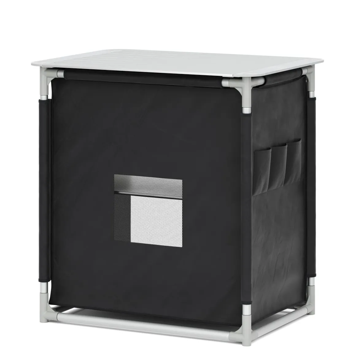 Campingküche schwarz 76 x 54 x 84 cm