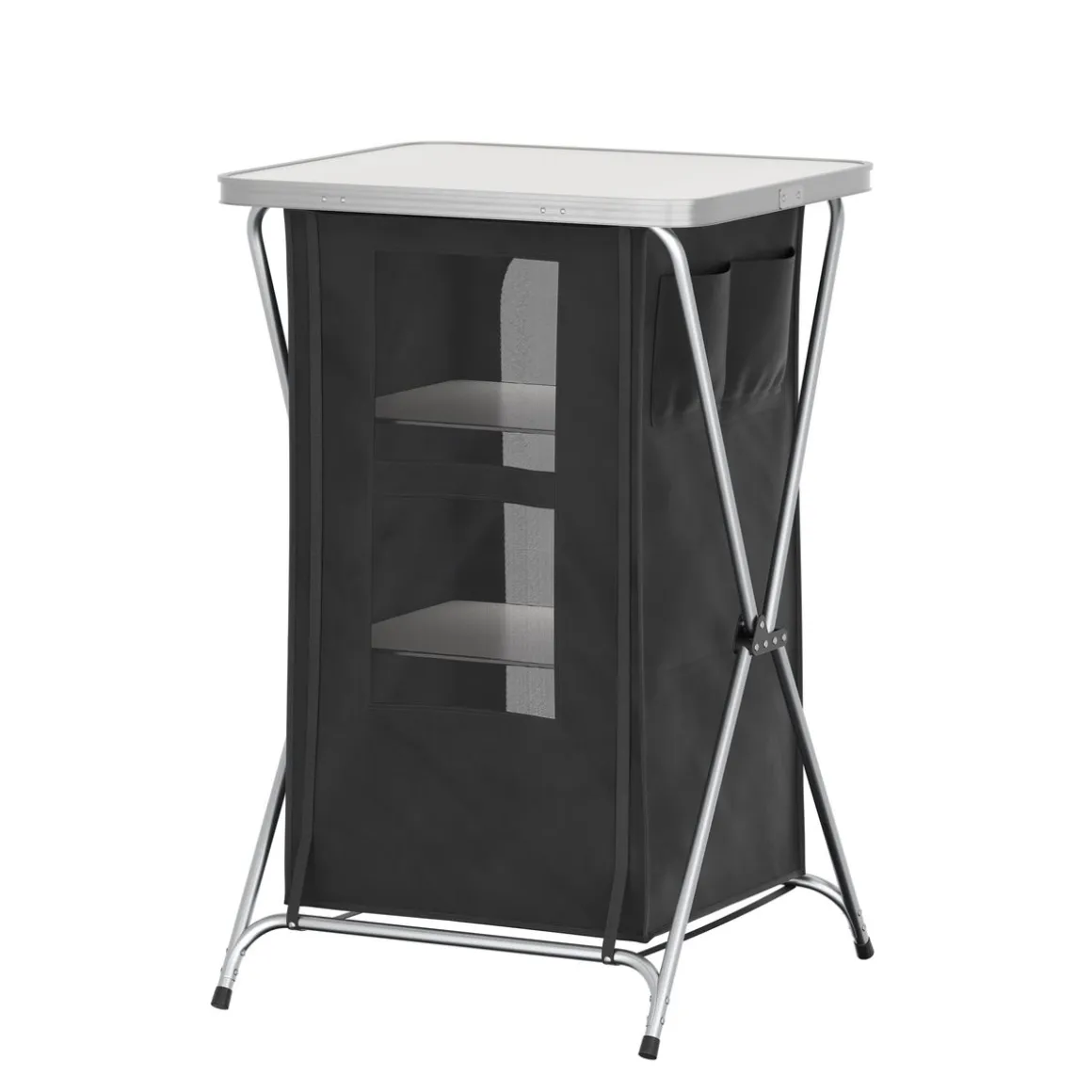 Campingküche schwarz 62 x 50 x 95 cm