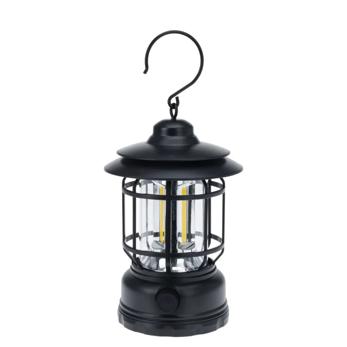 Campinglampe COB 11.5 x 17.8 cm schwarz