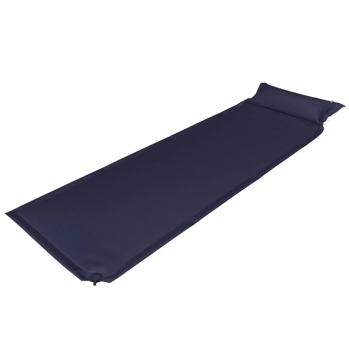 Campingmatte mit Kissen selbstaufblasend 196 x 63 x 3 cm