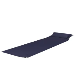 Campingmatte mit Kissen selbstaufblasend 196 x 63 x 3 cm