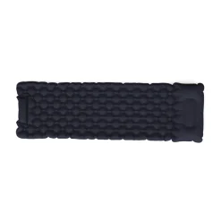 Campingmatte mit Kissen 195 x 60 x 5 cm dunkelblau