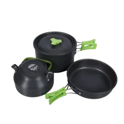 Camping Pfannen Set 3-teilig