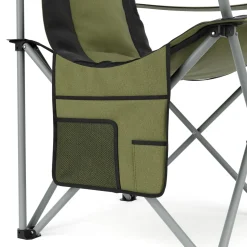Campingstuhl CORA khaki/schwarz