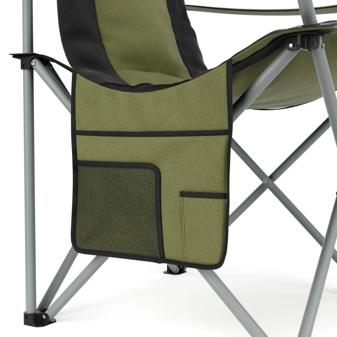 Campingstuhl CORA khaki/schwarz