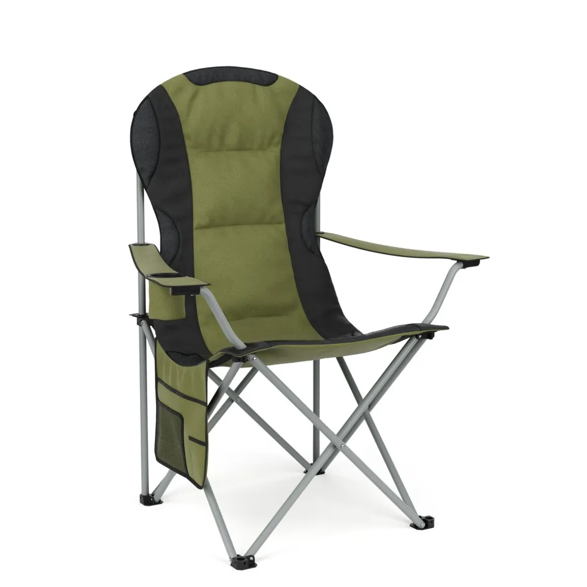 Campingstuhl CORA khaki/schwarz