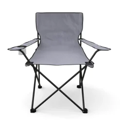 Campingstuhl 4er Set grau