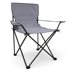 Campingstuhl 4er Set grau