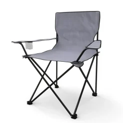Campingstuhl 4er Set grau