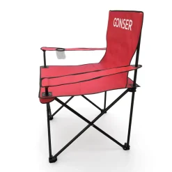 Campingstuhl 4er Set rot