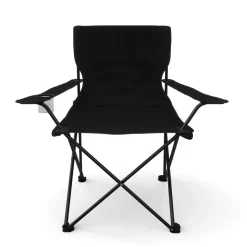 Campingstuhl 4er Set schwarz
