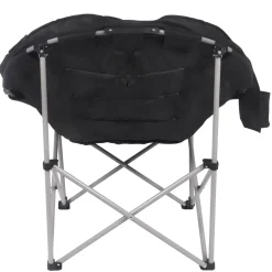 Campingstuhl faltbar schwarz/weiss