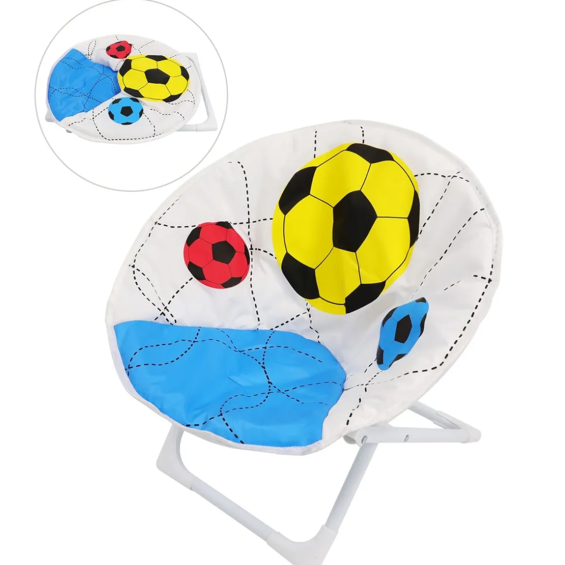 Campingstuhl Fussball für Kinder