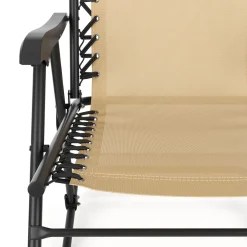 Campingstuhl Schaukelstuhl ADELAIDE klappbar beige
