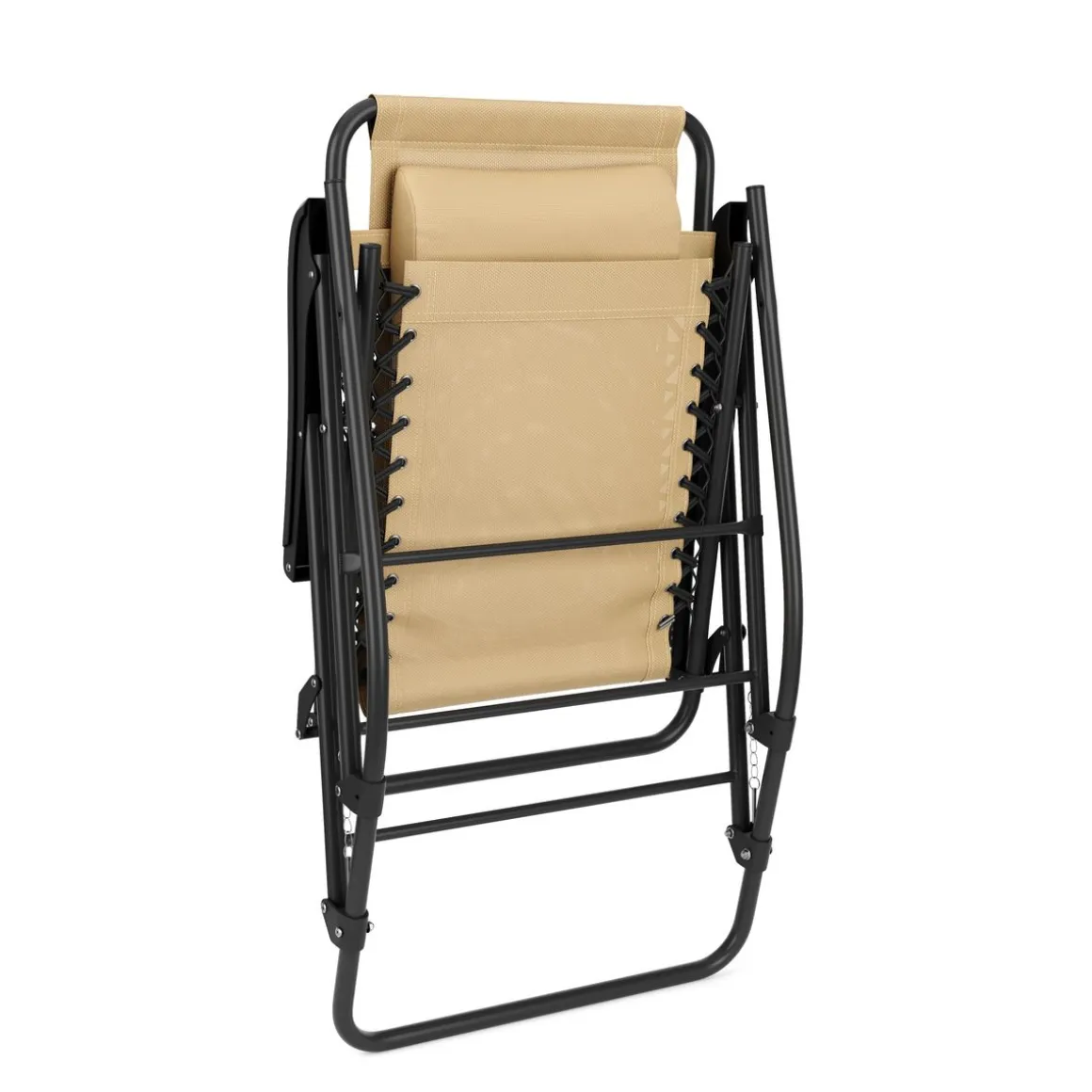 Campingstuhl Schaukelstuhl ADELAIDE klappbar beige