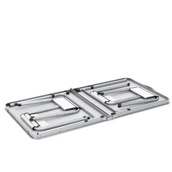 Campingtisch Garnitur 120 cm weiss