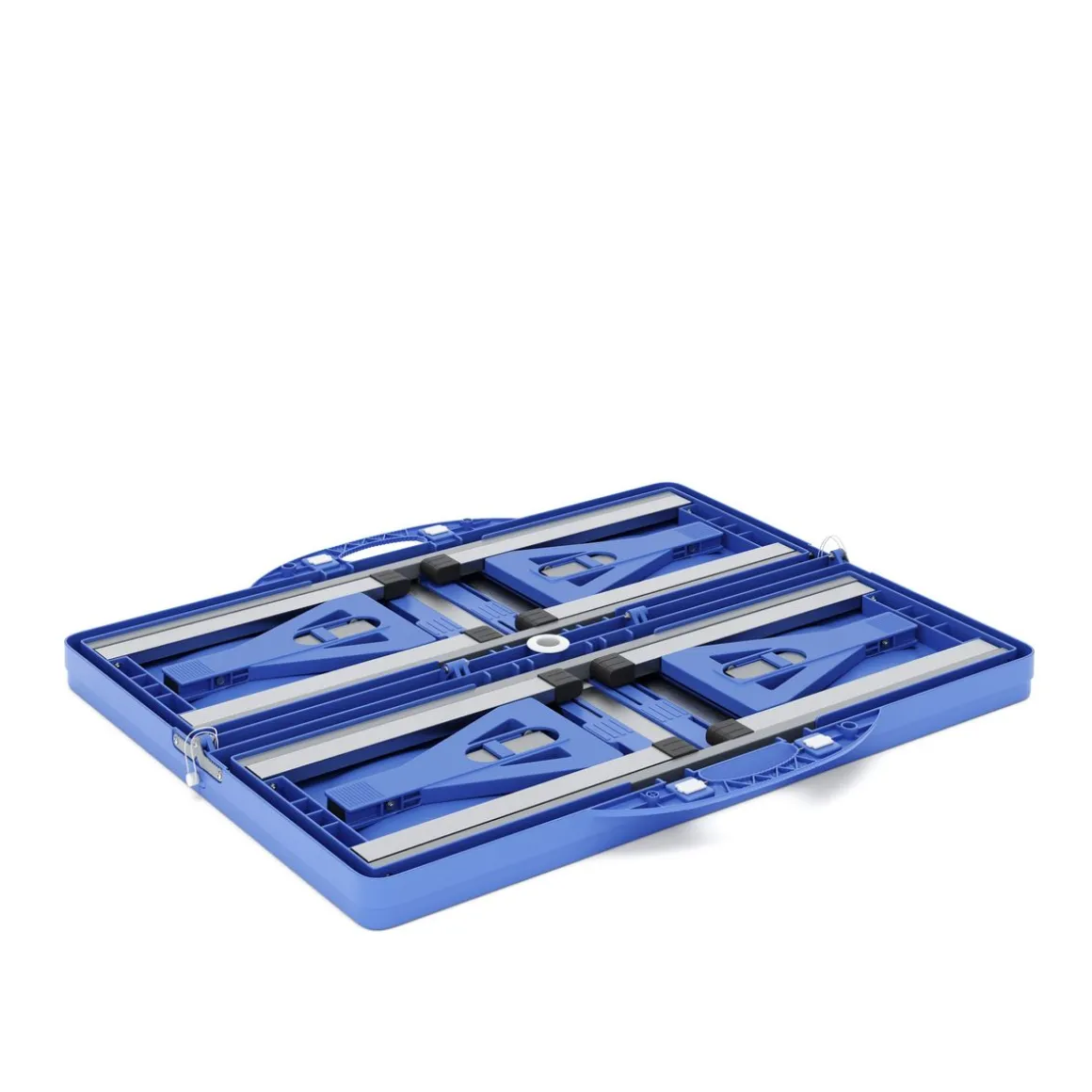 Campingtisch Garnitur klappbar 85 cm blau