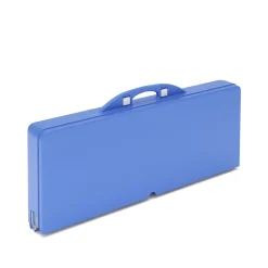 Campingtisch Garnitur klappbar 85 cm blau