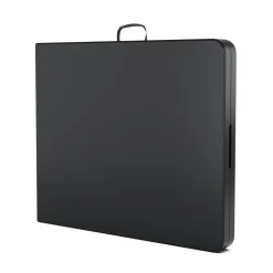 Campingtisch Garnitur klappbar 180 cm schwarz