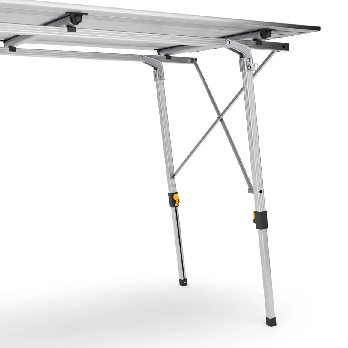 Campingtisch klappbar DOLF 120 x 69 cm silber