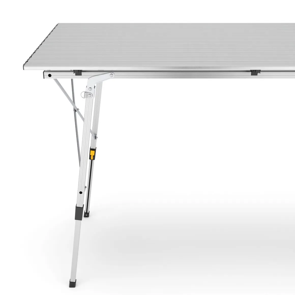 Campingtisch klappbar DOLF 120 x 69 cm silber