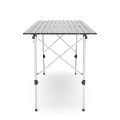 Campingtisch klappbar DOLF 120 x 69 cm silber