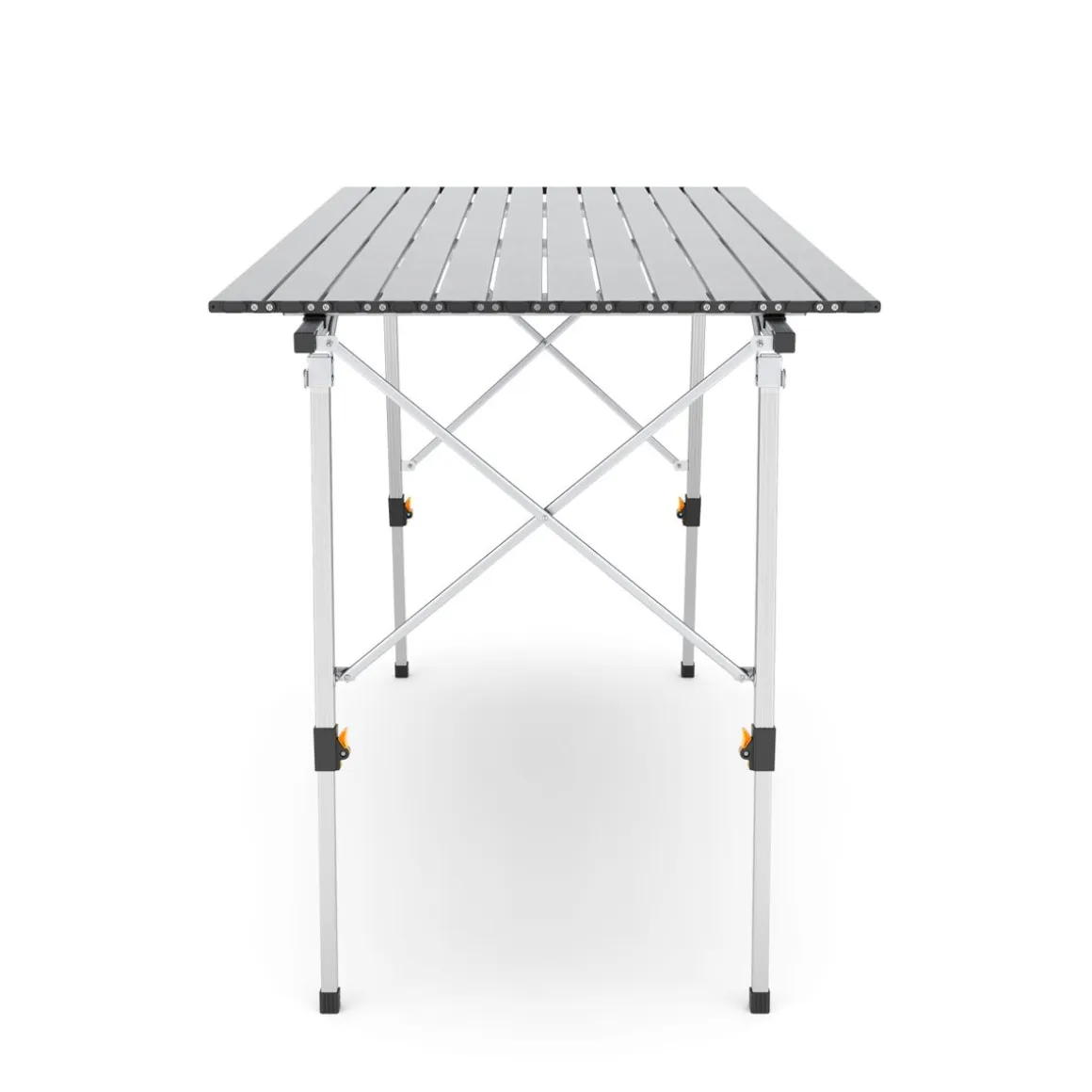 Campingtisch klappbar DOLF 120 x 69 cm silber