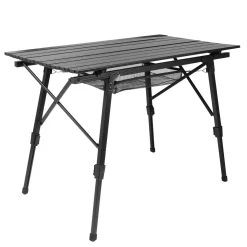 Campingtisch klappbar DOLF 90 x 51 cm schwarz