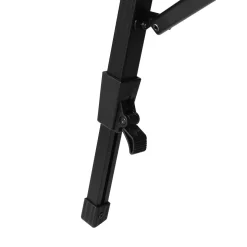 Campingtisch klappbar DOLF 90 x 51 cm schwarz