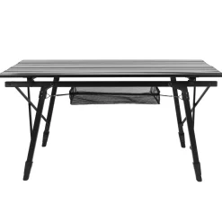 Campingtisch klappbar DOLF 90 x 51 cm schwarz