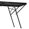 Campingtisch klappbar RAST 120 x 60 cm schwarz