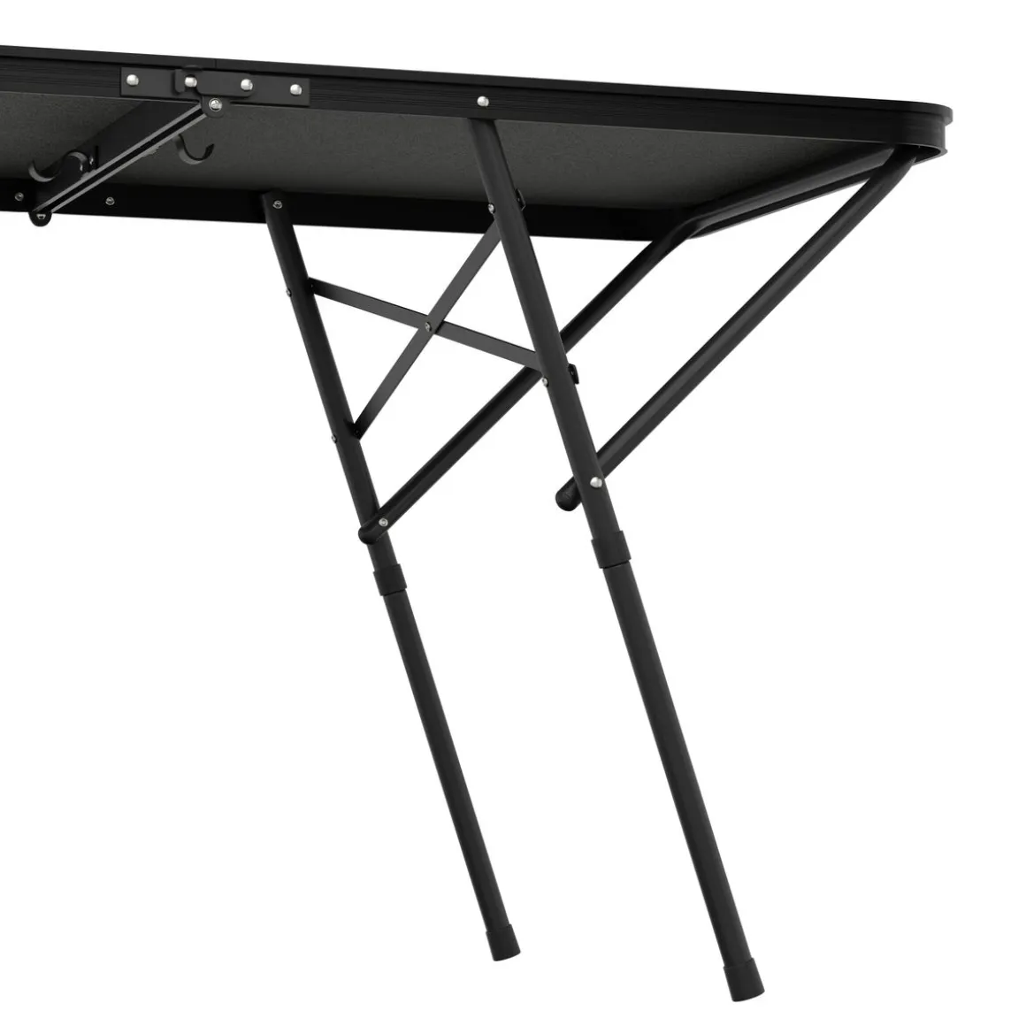 Campingtisch klappbar RAST 120 x 60 cm schwarz