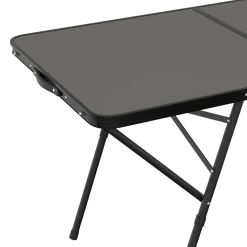 Campingtisch klappbar RAST 120 x 60 cm schwarz