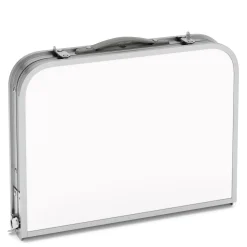 Campingtisch klappbar WILLY 3-fach höhenverstellbar 60 x 40 cm weiss