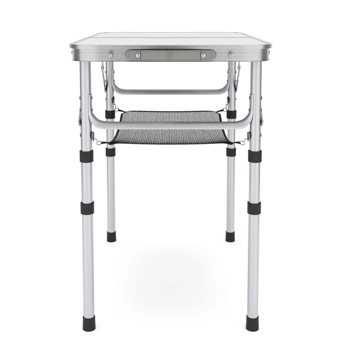 Campingtisch klappbar WILLY 3-fach höhenverstellbar 60 x 40 cm weiss