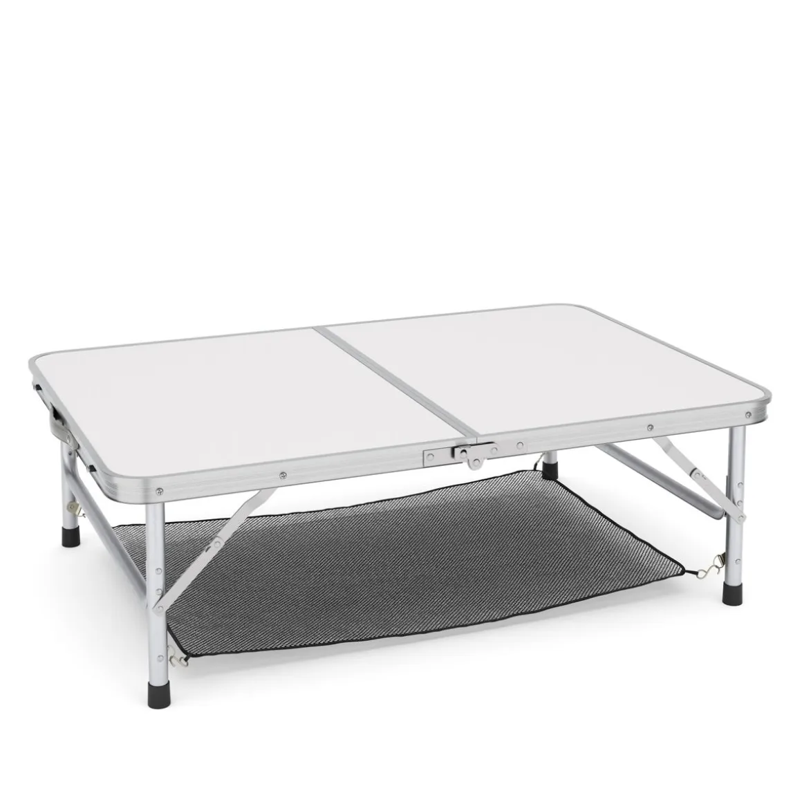Campingtisch klappbar WILLY höhenverstellbar 90 x 60 cm weiss