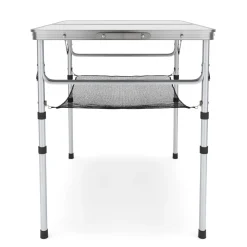 Campingtisch klappbar WILLY höhenverstellbar 90 x 60 cm weiss