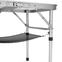 Campingtisch klappbar WILLY 2-fach höhenverstellbar 60 x 40 cm weiss