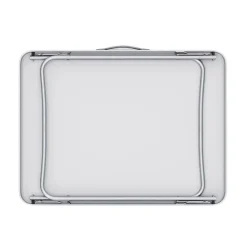 Campingtisch klappbar 80 x 70 cm grau