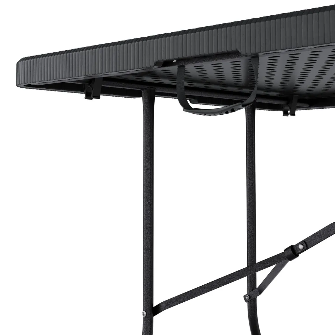 Campingtisch klappbar 180 x 75 cm Rattanoptik